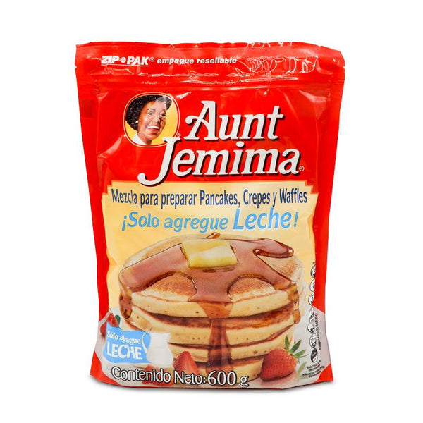PANCAKE AUNT JEMINA 600G SOLO LECHE